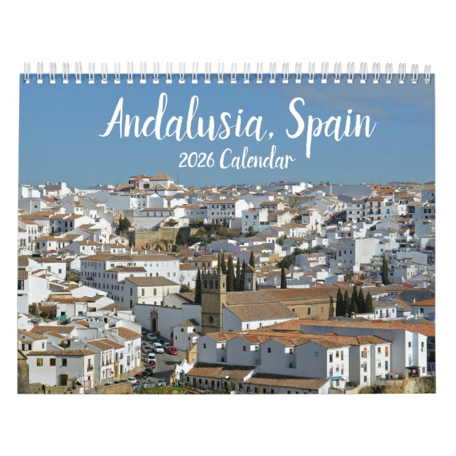 Calendrier 2026 Andalousie Espagne (Protection)