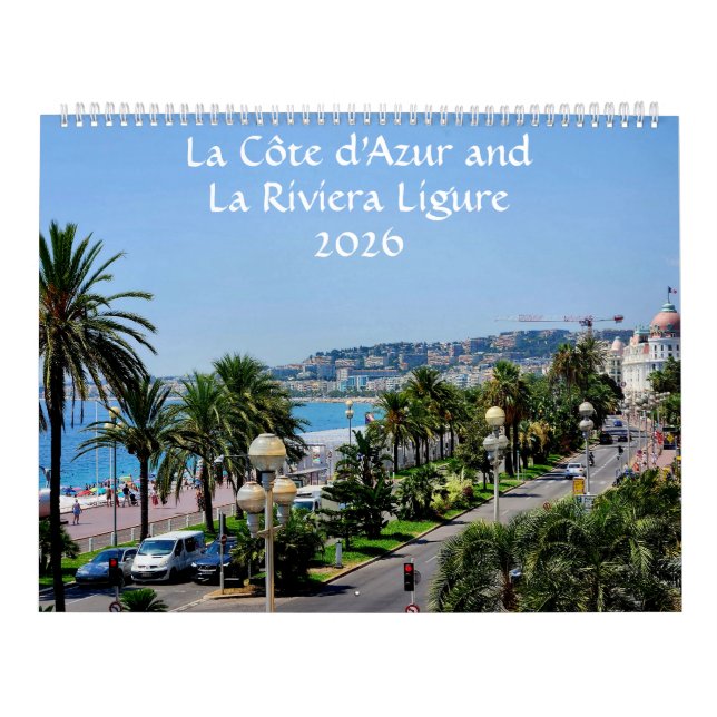 Calendrier 2026 Calendar French Riviera (Protection)