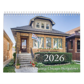 Calendrier 2026 Chicago Bungalow Association Calendar