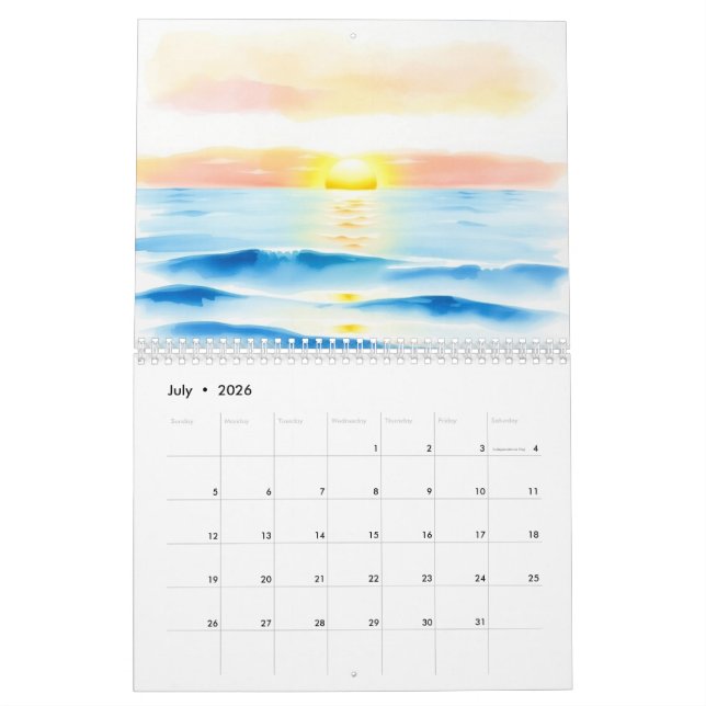 Calendrier 2026 Custom Photo Calendar (Jul 2026)