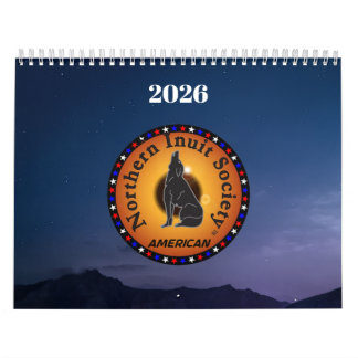 Calendrier 2026 de l'American Northern Inuit Socie