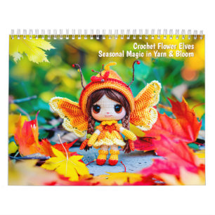 Calendrier 2026 des Elfes de Fleur au Crochet – Ma