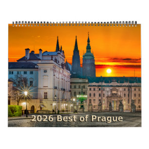 Calendrier 2026 du meilleur de Prague