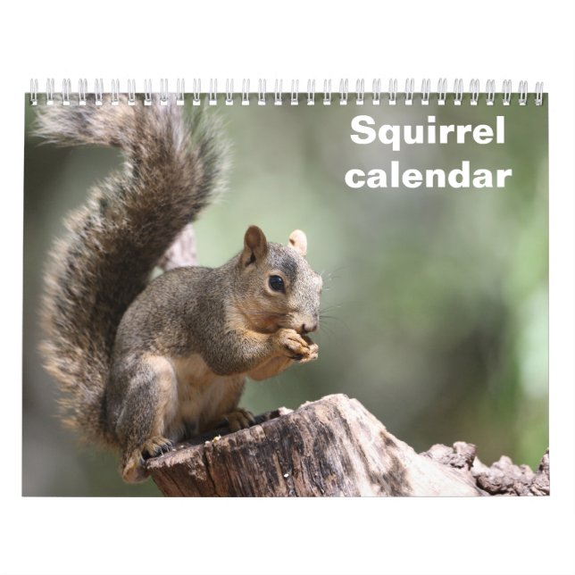 Calendrier 2026 Écureuil (Protection)