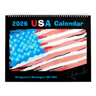Calendrier 2026 États-Unis