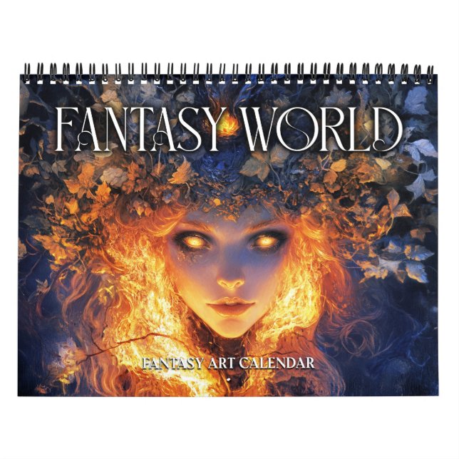 Calendrier 2026 Imaginaire World 2 Imaginaire Art Calendar (Protection)