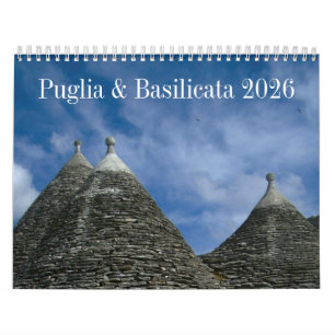 Calendrier 2026 Italie - Pouilles & Basilicate - M