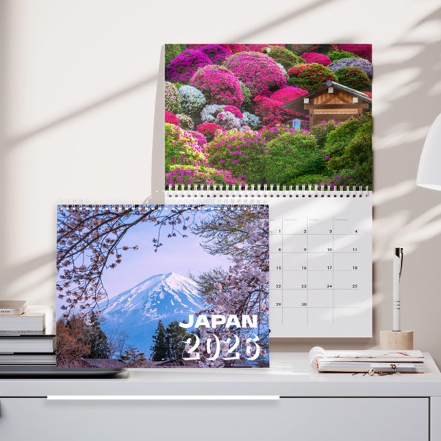 Calendrier 2026 Japan Botanical Landscape Calendar (Créateur téléchargé)