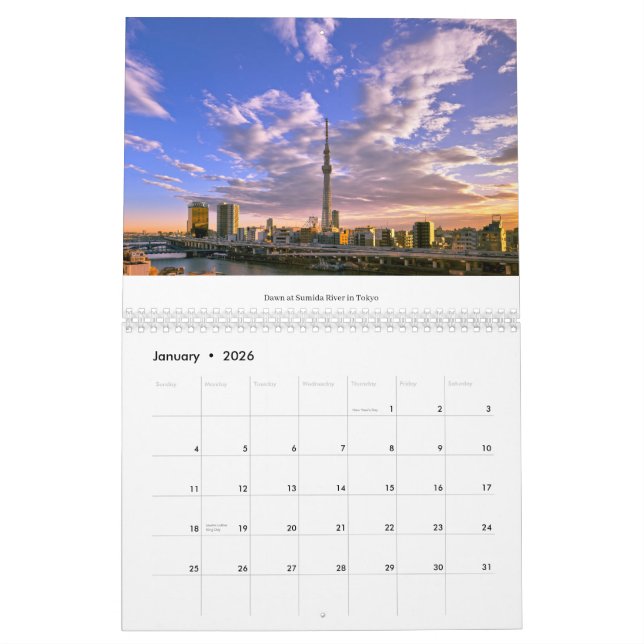 Calendrier 2026 Japan Calendar (Jan 2026)