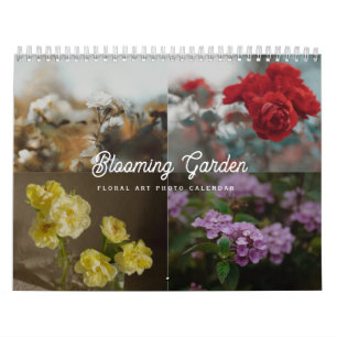 Calendrier 2026 Jardin Fleuri Photo Florale