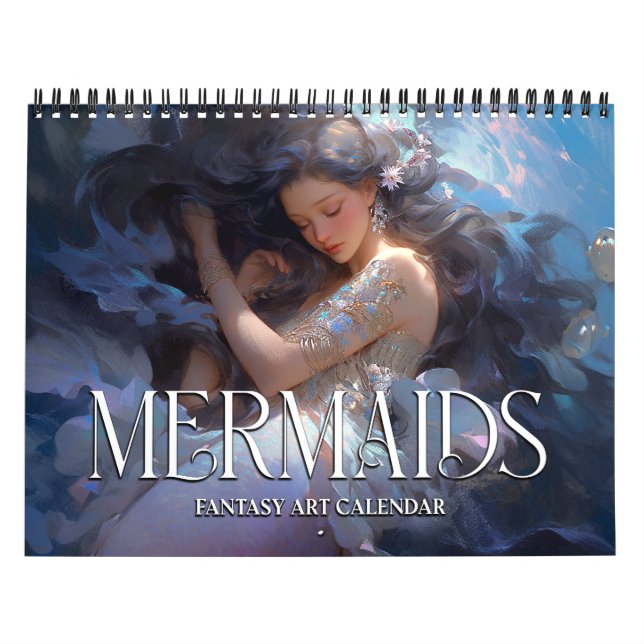 Calendrier 2026 Mermaids 2 Imaginaire Art Calendar (Protection)