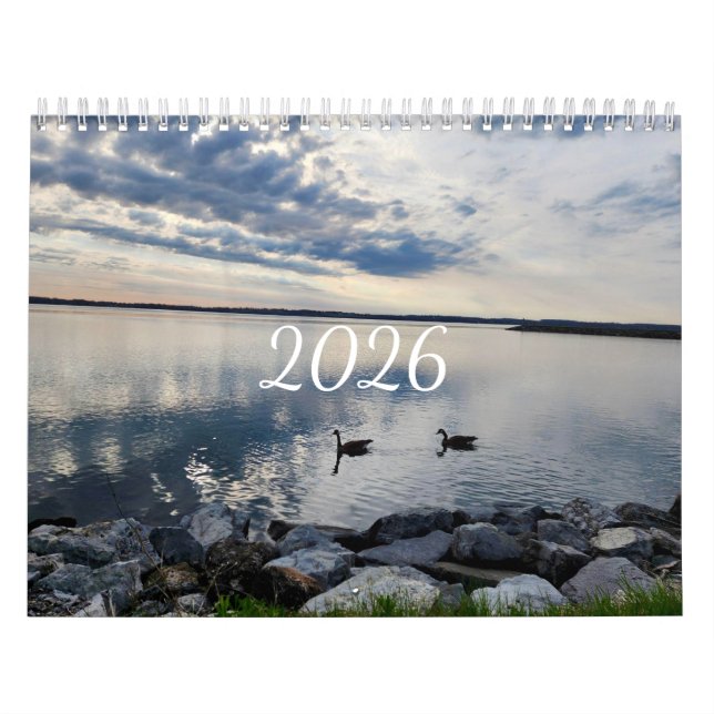Calendrier 2026 (Mostly) Nature Calendar (Protection)