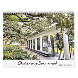 Calendrier 2026 New Charming Savannah Calendar