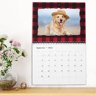 Calendrier 2026 Personnalisé Chien Photos Animaux de compagni