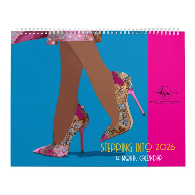 Calendrier 2026 : STEPPIN INTO (Protection)