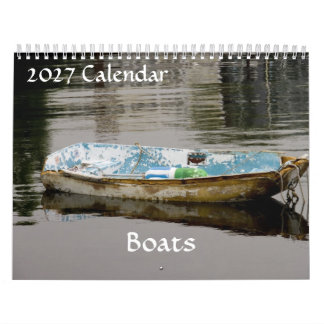 Calendrier 2027 - Calendrier de bateaux