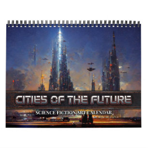 Calendrier 2027 Villes du futur 3 Science-fiction