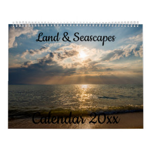 Calendrier 20xx - Terres et paysages marins