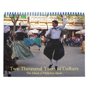 Calendrier 2 000 ans de culture Mallorca Espagne