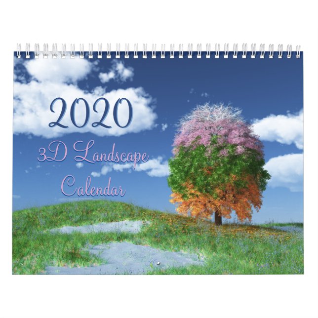 Calendrier 3 D SilverWebForge 2020 (Protection)