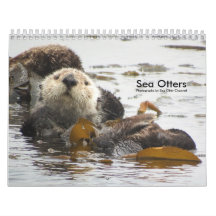 Calendrier #3 de la Manche de loutre de mer