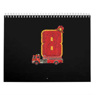Calendrier 8 Anniversaire Cadeaux Garçon Pompier