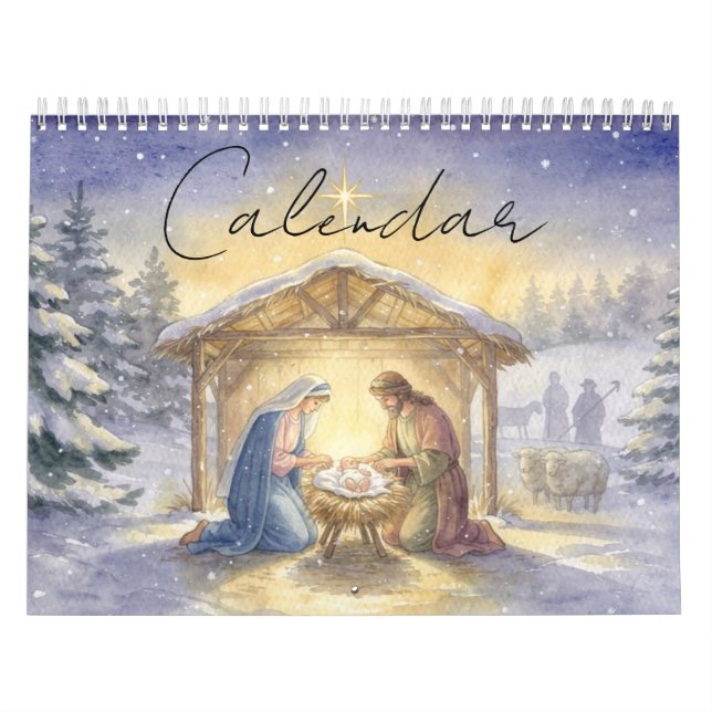 Calendrier A Nativity Calendar of Faith and Light (Protection)