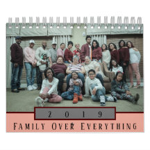 Calendrier à thème de la famille