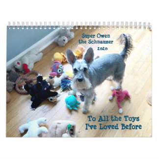 Calendrier À tous les jouets que j'ai aimés avant