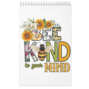 Calendrier Abeille toi-même sauvez les abeilles drôle d'insec