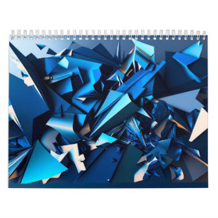 Calendrier Abréviation bleue