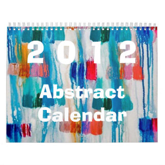 Calendrier abstrait 2012