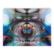 Calendrier Abstrait 2024