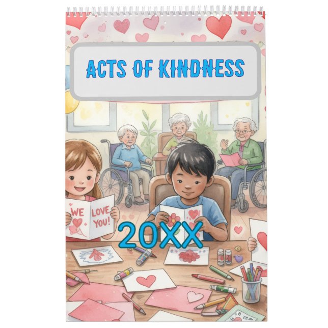 Calendrier Acts of Kindness childhood Memories Calendar (Protection)