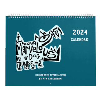 Calendrier Affirmations illustrées de Rynski