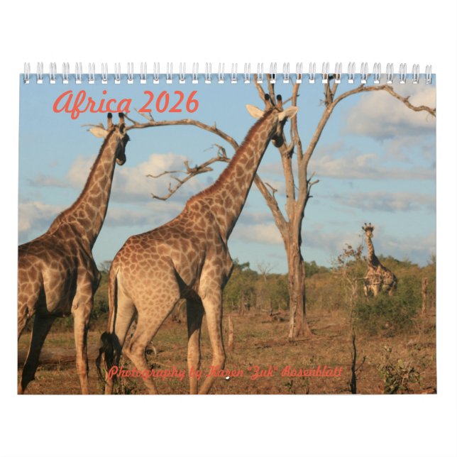 Calendrier Africa - 2026 Calendar (Protection)