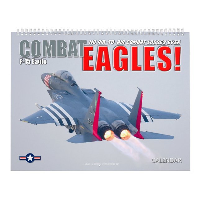 Calendrier AIGLES DE COMBAT ! - F-15 Eagle (Protection)