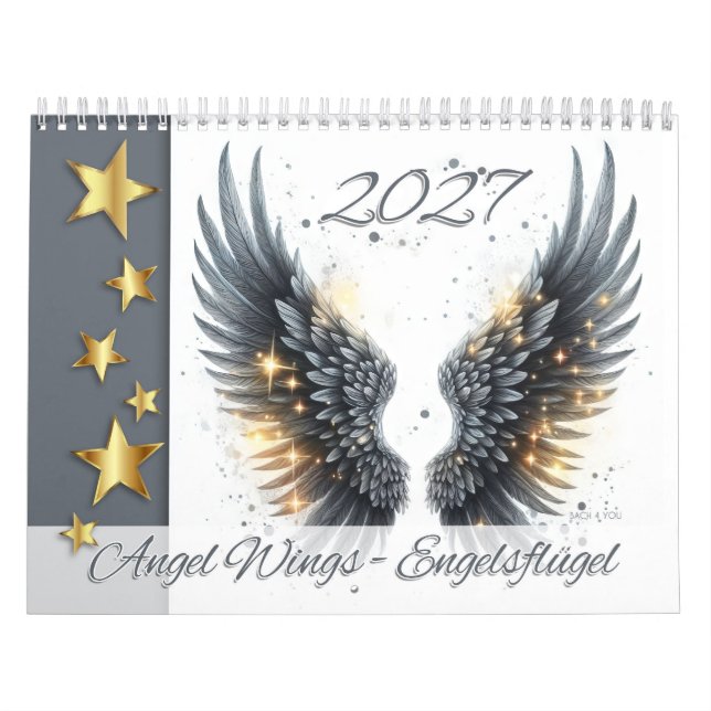 Calendrier Ailes d'ange – Engelsflügel 2027 (Protection)