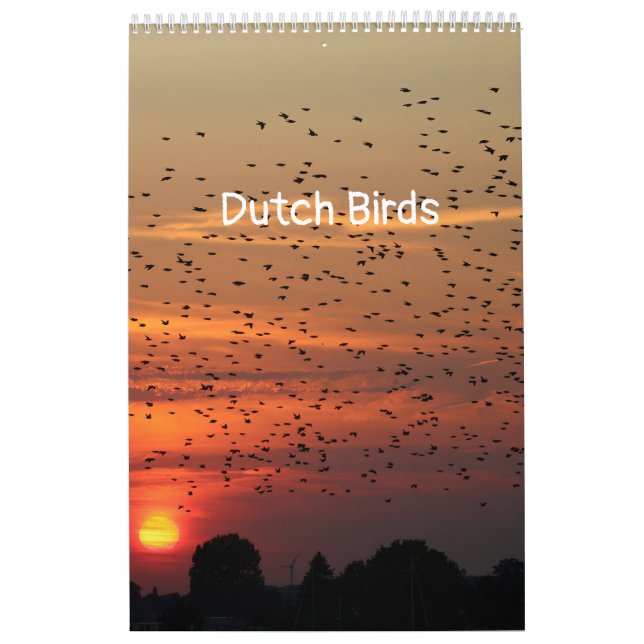 Calendrier Ajuster les oiseaux hollandais Calender (Protection)