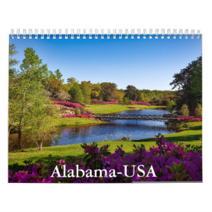 Calendrier Alabama-USA