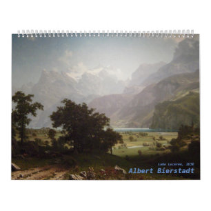 Calendrier Albert Bierstadt