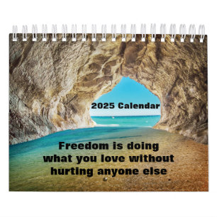 Calendrier amateurs de grottes de plage 2025
