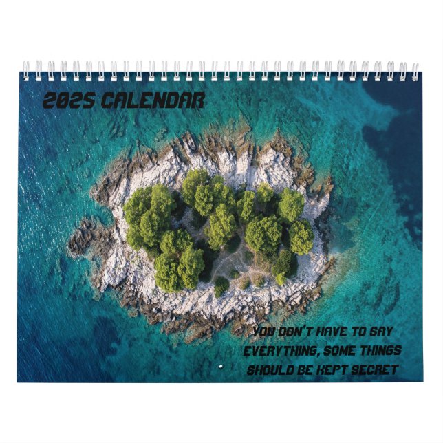 Calendrier Amateurs des îles 2025 (Protection)
