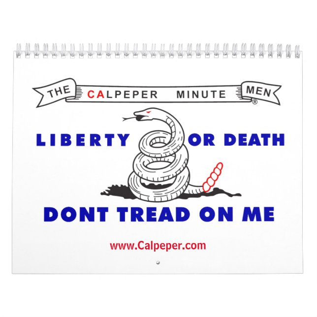 Calendrier américain de patriote de Calpeper® (Protection)