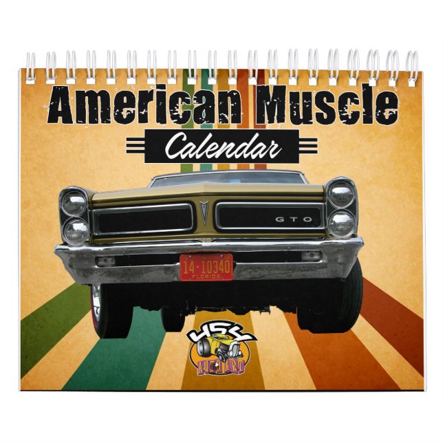 Calendrier américain de voitures de muscle (Protection)