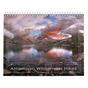 Calendrier American Wilderness - Arizona/California/Colorado