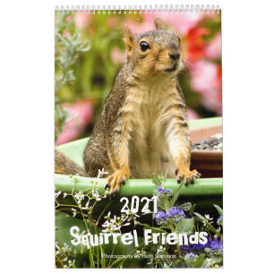 Calendrier Amis des écureuils 2021