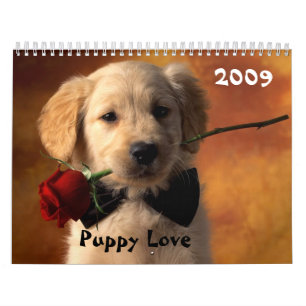 Calendrier Amour de chiot