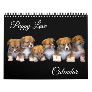 Calendrier Amour de Chiots