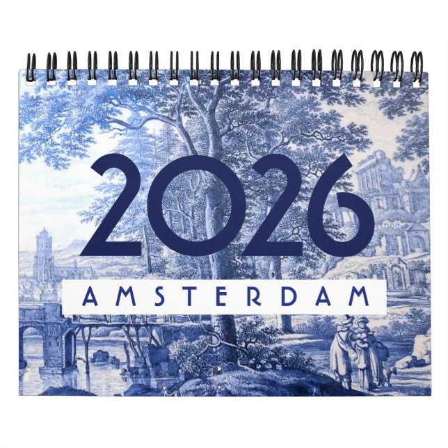 Calendrier Amsterdam 2026 (Protection)
